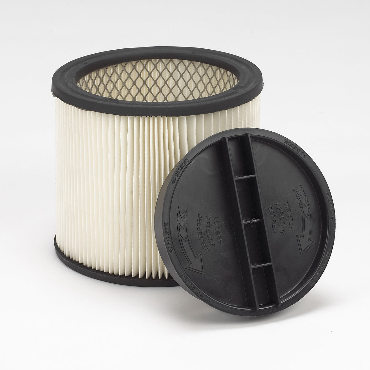 90304 Filtro A Cartuccia HEPA Di Ricambio, Compatibile Con Shop-Vac Shop Vac 90304, 90350, 90333, 903-04-00, 9030400, 90585, Confronta Con Il Filtro Shop Vac Tipo U (2 Filtri 2 Filtri In Schiuma - Foto 2