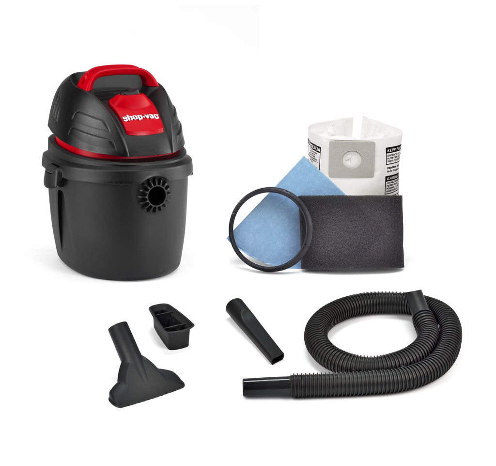 Shop-Vac 2.5 Gallon 2.5 Peak HP Wet/Dry Portable Vacuum