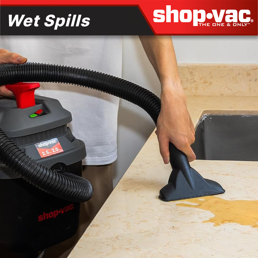 Shop-Vac® 2.5 Gallon 2.0 Peak HP Square Wet/Dry Vacuum