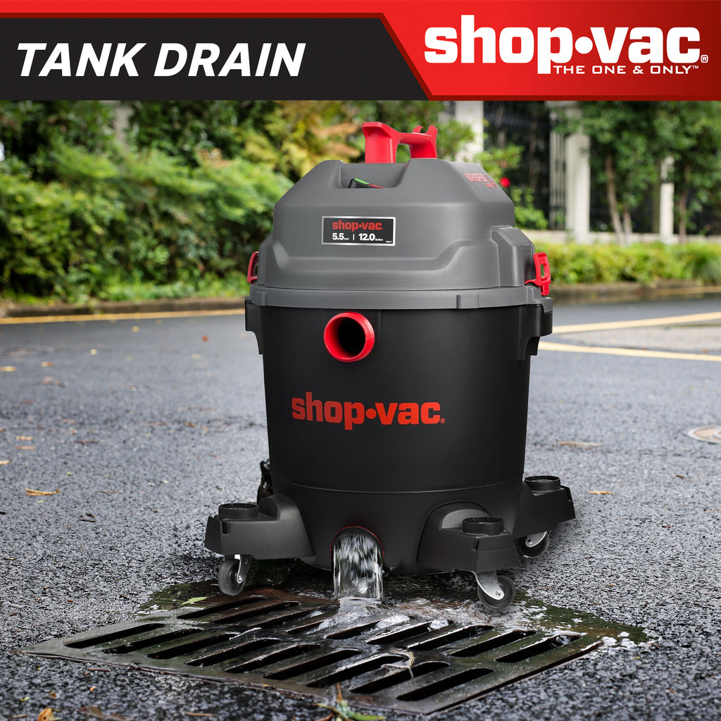 Shop-Vac® Ultra Quiet 12 Gallon 4.5 Peak HP Wet/Dry Vacuum