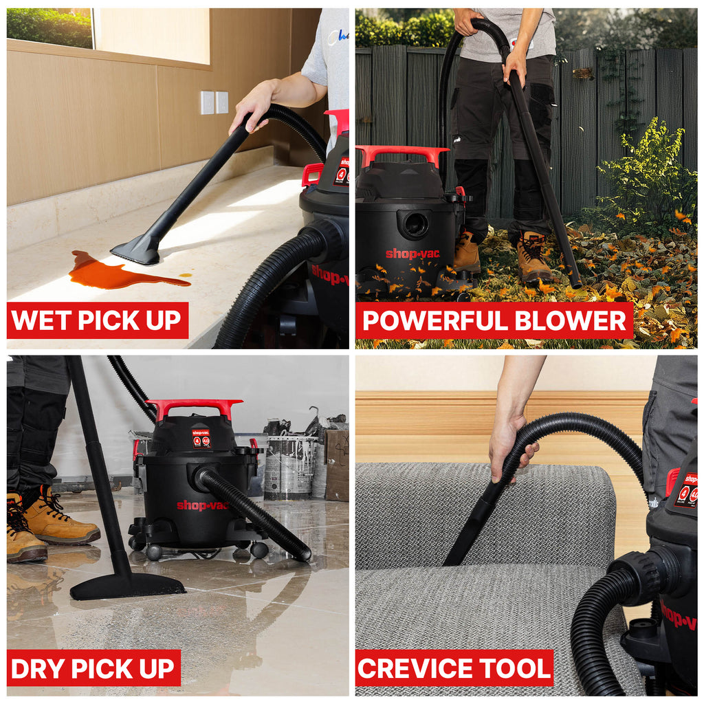 Shop-Vac 4 Gallon 4.5 Peak HP Wet/Dry Vacuum