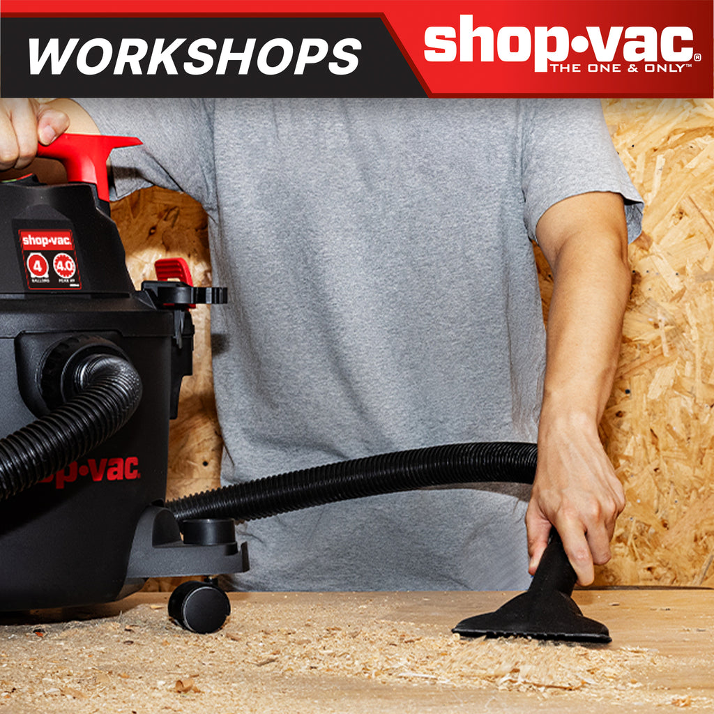 Shop-Vac 4 Gallon 4.5 Peak HP Wet/Dry Vacuum