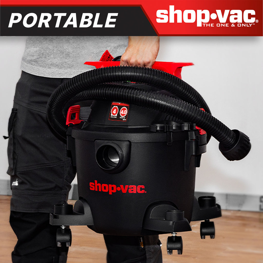 Shop-Vac 4 Gallon 4.5 Peak HP Wet/Dry Vacuum