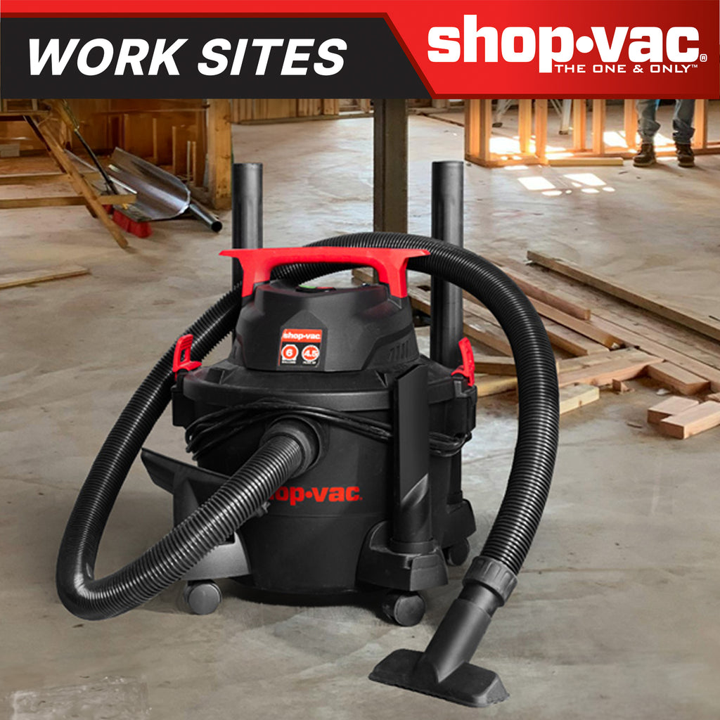 Shop-Vac 6 Gallon 4.5 Peak HP Wet/Dry Vacuum
