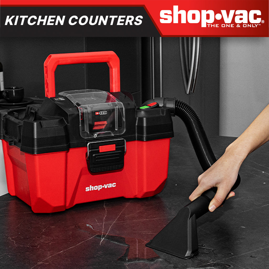 Shop-Vac 20V 2.5 Gallon Cordless Wet/Dry Vacuum