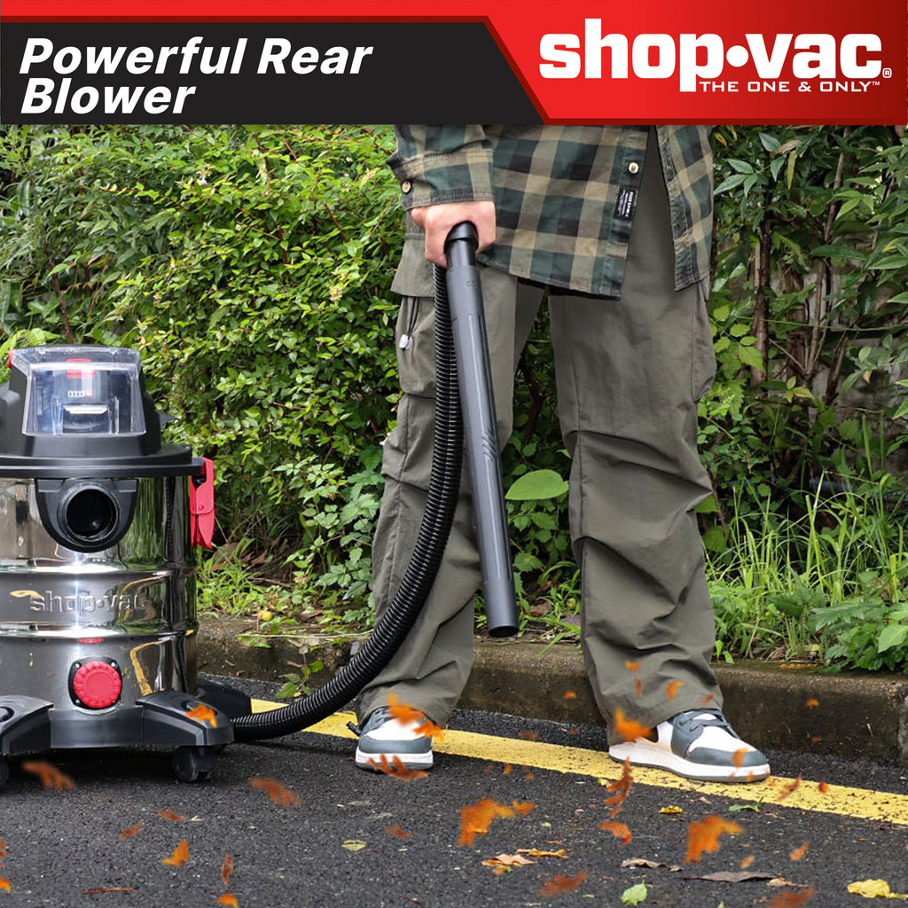 Shop-Vac® 5 Gallon 4.7 Peak HP Stainless Steel Cordless Wet/Dry Vacuum