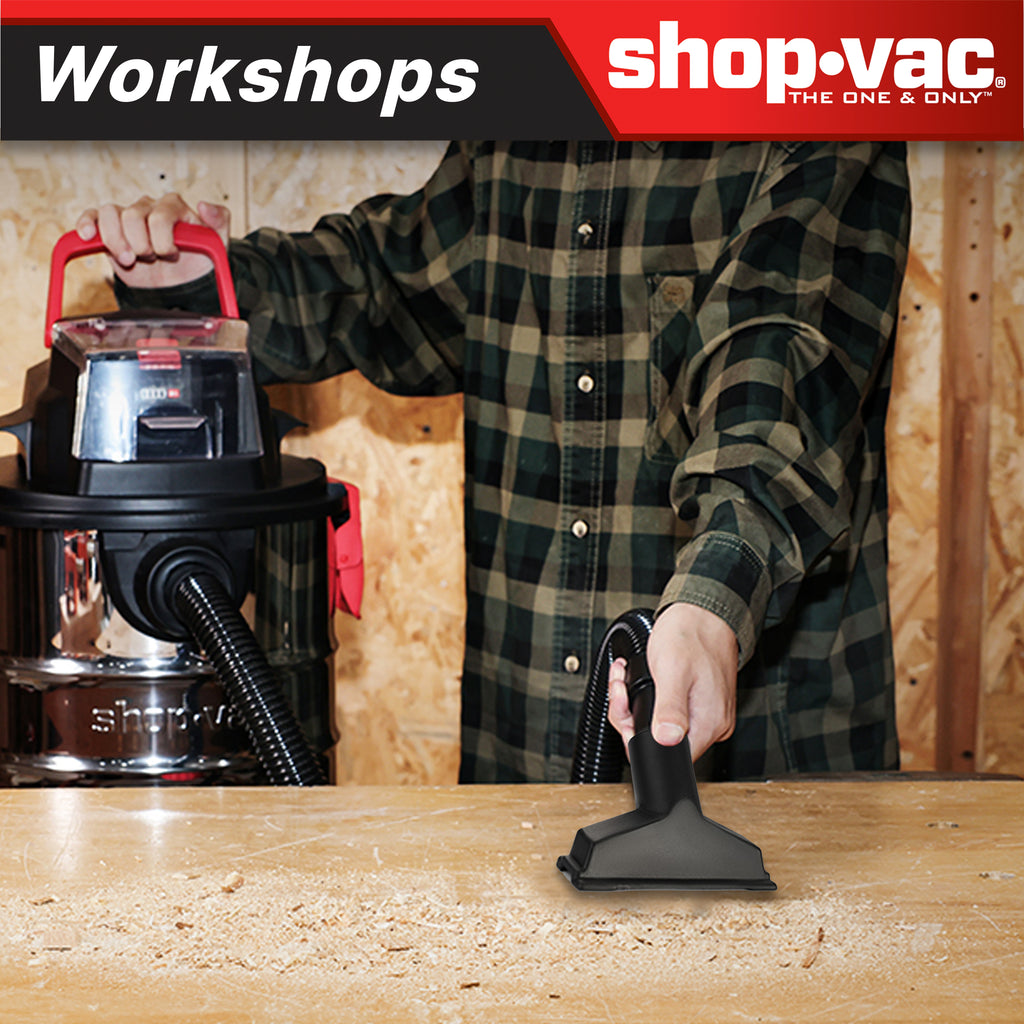 Shop-Vac® 5 Gallon 4.7 Peak HP Stainless Steel Cordless Wet/Dry Vacuum