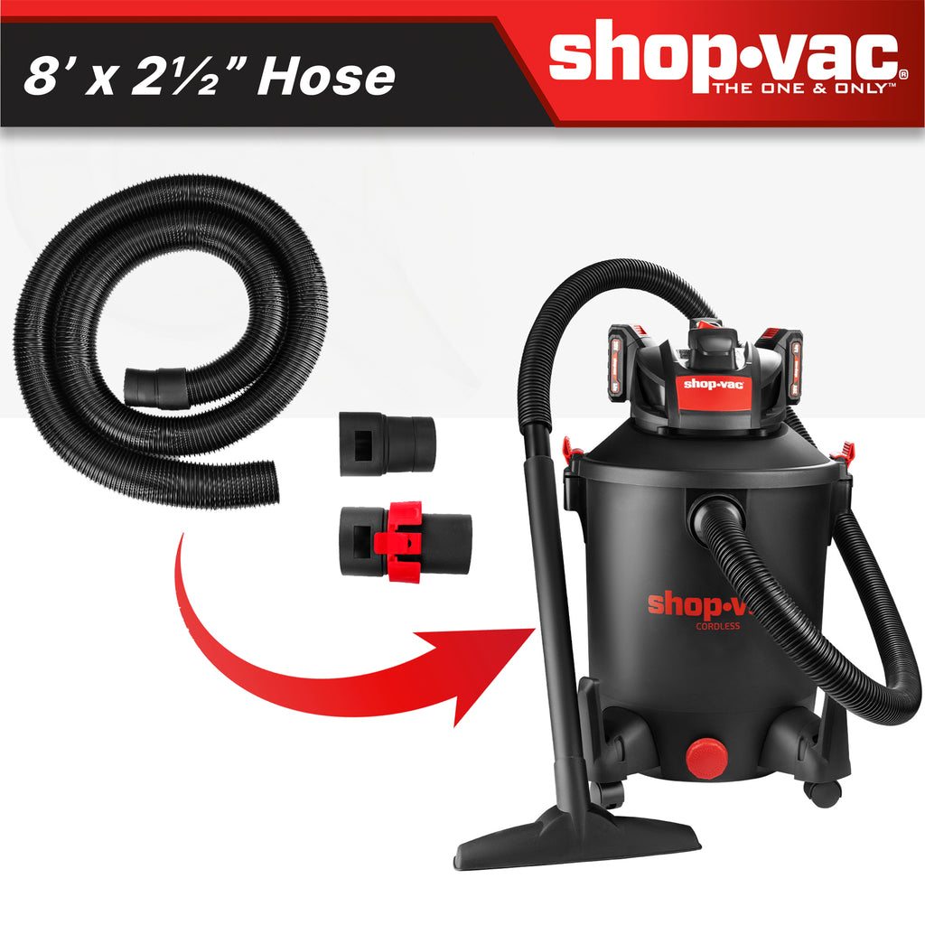 Shop-Vac 8 foot X 2-1/2 inch diameter Hose