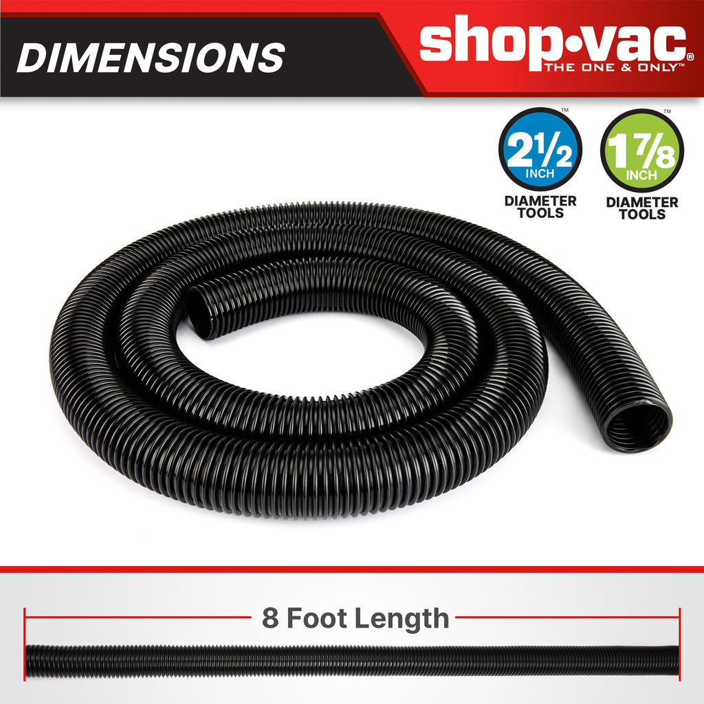 Shop-Vac 8-foot X 1-7/8- inch diameter Hose