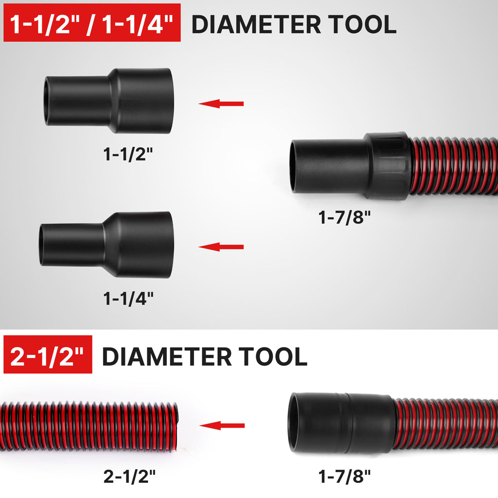 Shop-Vac® 12-foot x 1-7/8-inch diameter Universal Hose