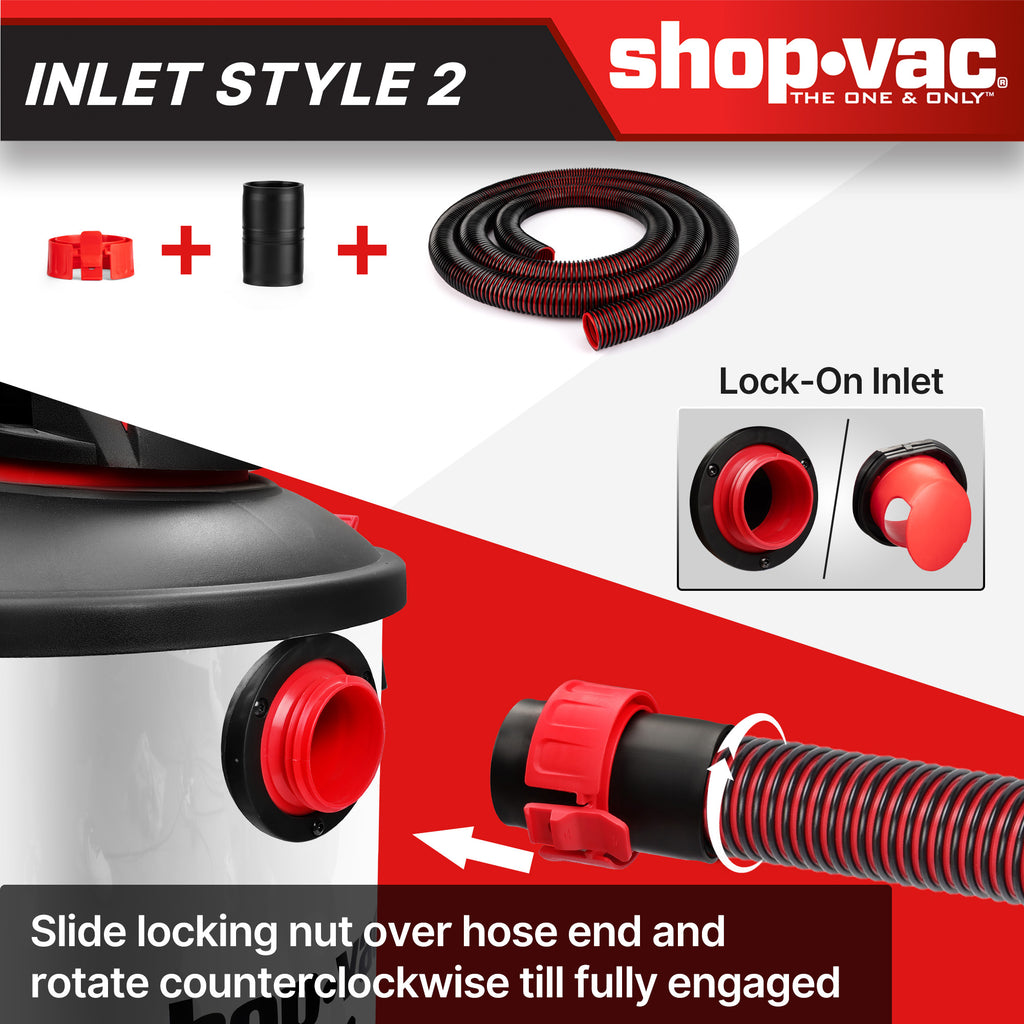 Shop-Vac® 12-foot x 1-7/8-inch diameter Universal Hose