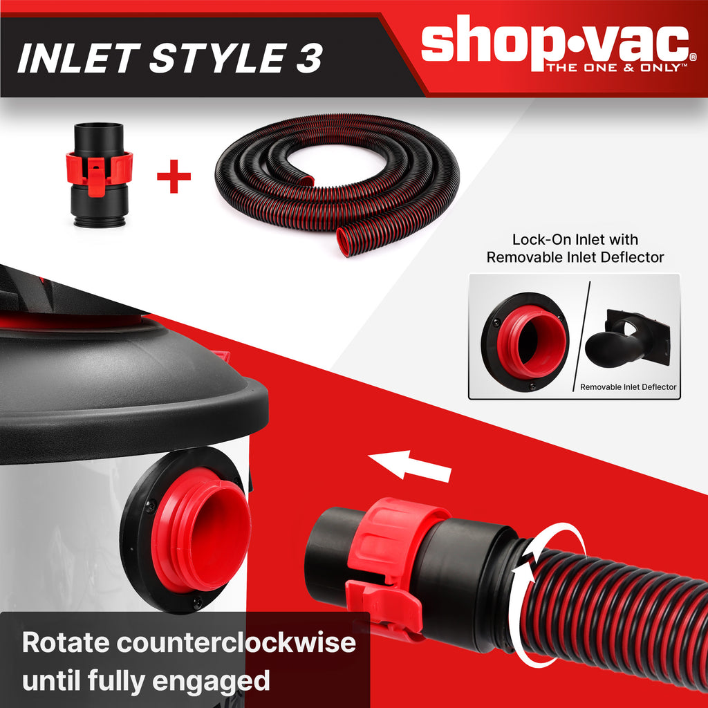 Shop-Vac® 12-foot x 1-7/8-inch diameter Universal Hose