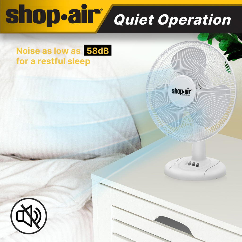 Shop-Air 16" Oscillating Table Fan