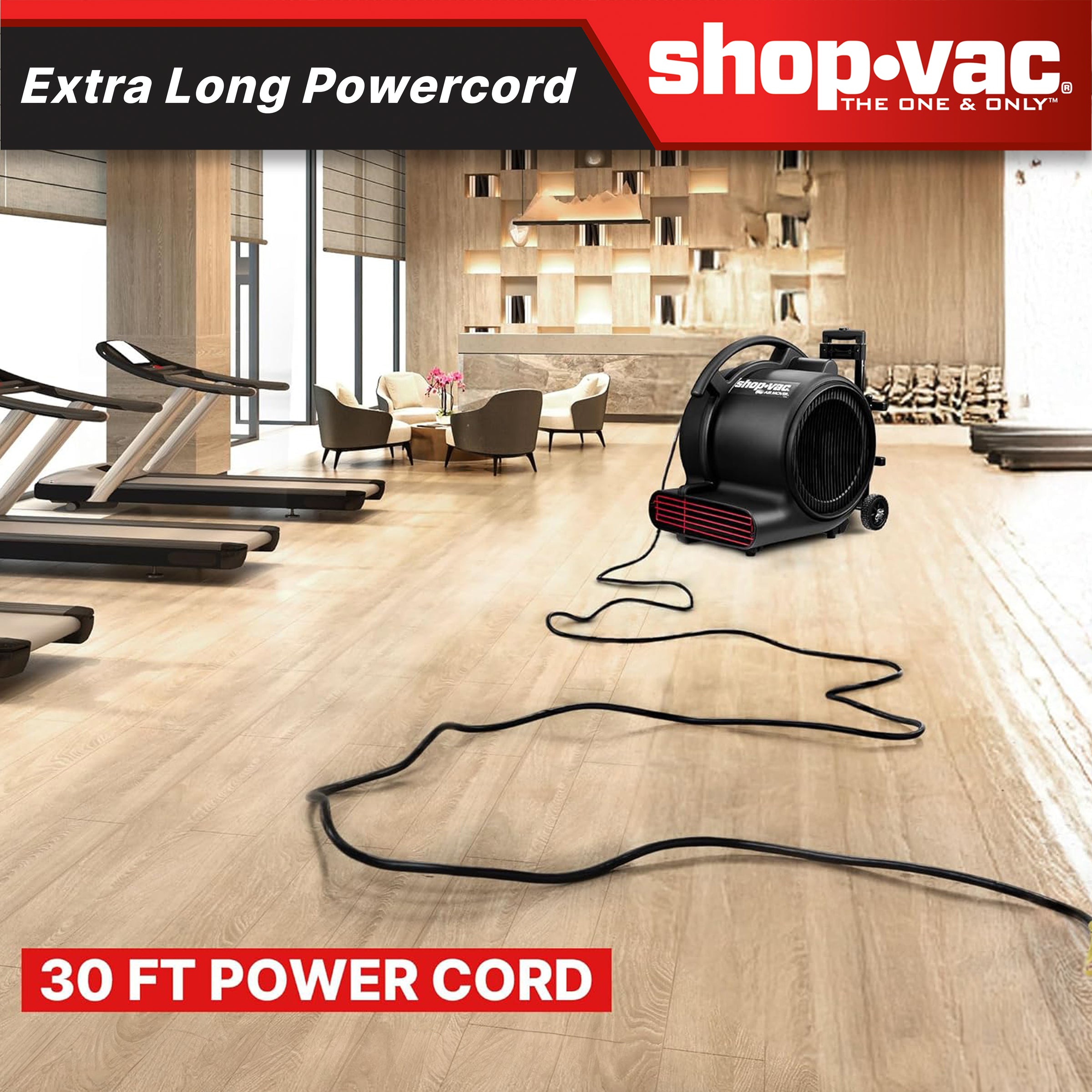 Shop-Vac® 3-Speed 1800 CFM Air Mover | Shop-Vac Store