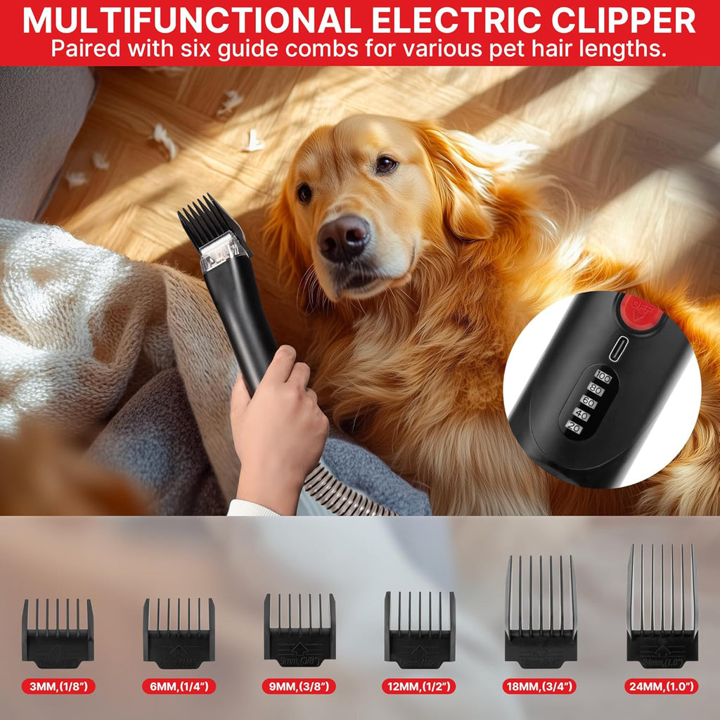Shop-Vac 4-in-1 Pet Grooming & Vacuum