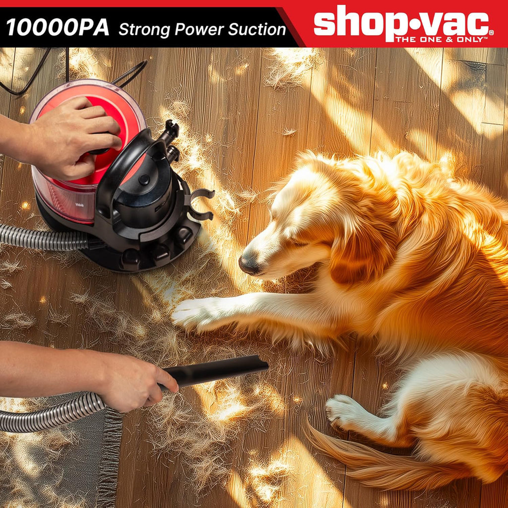 Shop-Vac 4-in-1 Pet Grooming & Vacuum