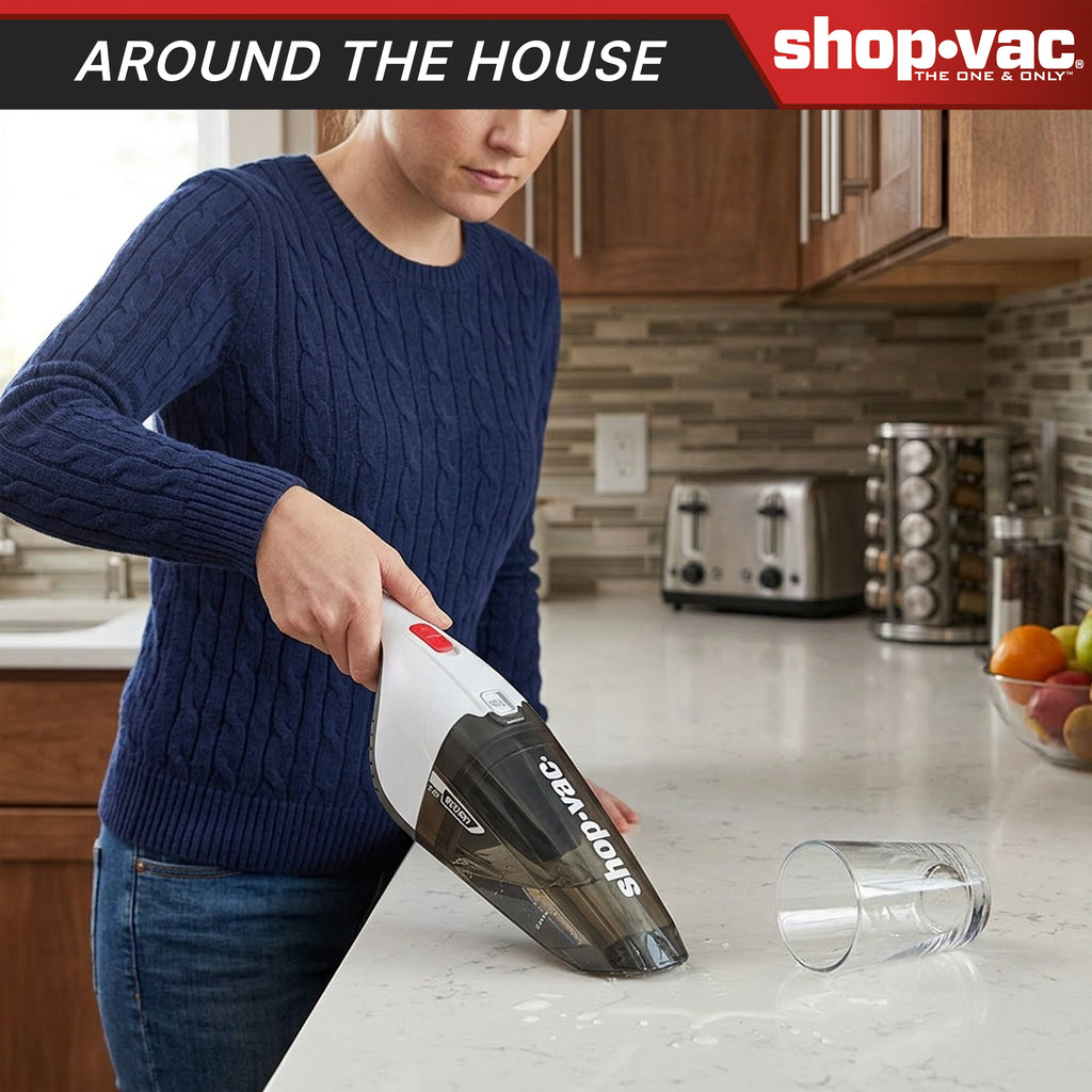 Shop-Vac® Wet/Dry Handheld Vacuum - White | Shop-Vac Store