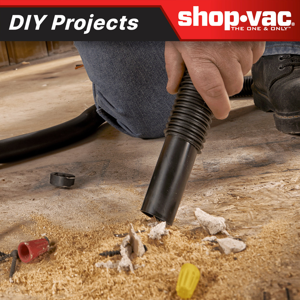 The Shop-Vac® 10-Gallon* 4.5 Peak HP** Wet/Dry Vacuum