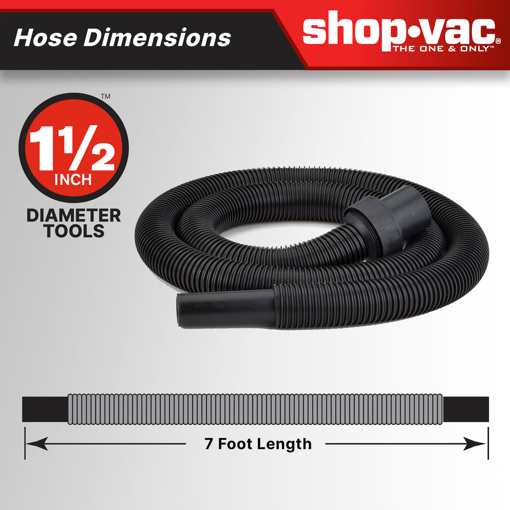 The Shop-Vac® 12 Gallon* 6.0 Peak HP** Stainless Steel Wet/Dry Vacuum
