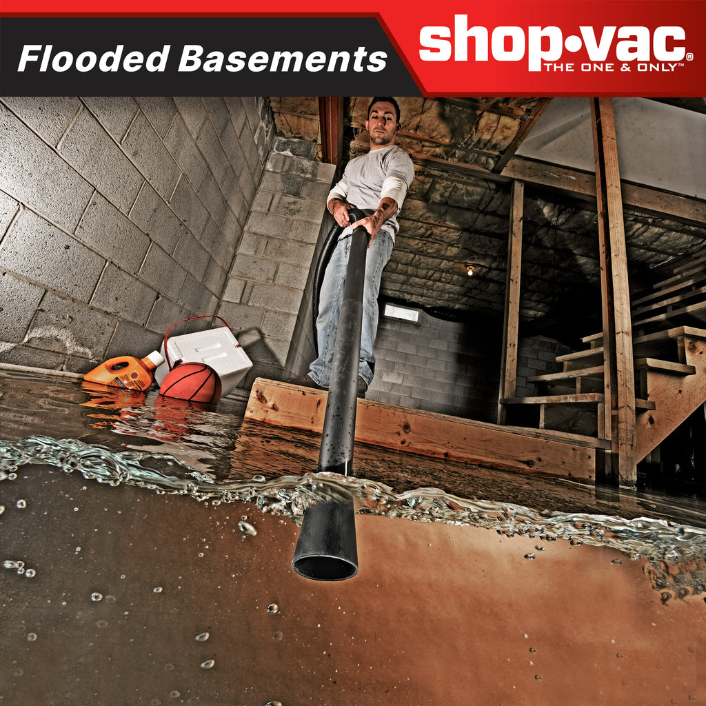 The Shop-Vac® 14 Gallon* 5.5 Peak HP** Wet/Dry Vacuum features the SVX2 Motor Technology