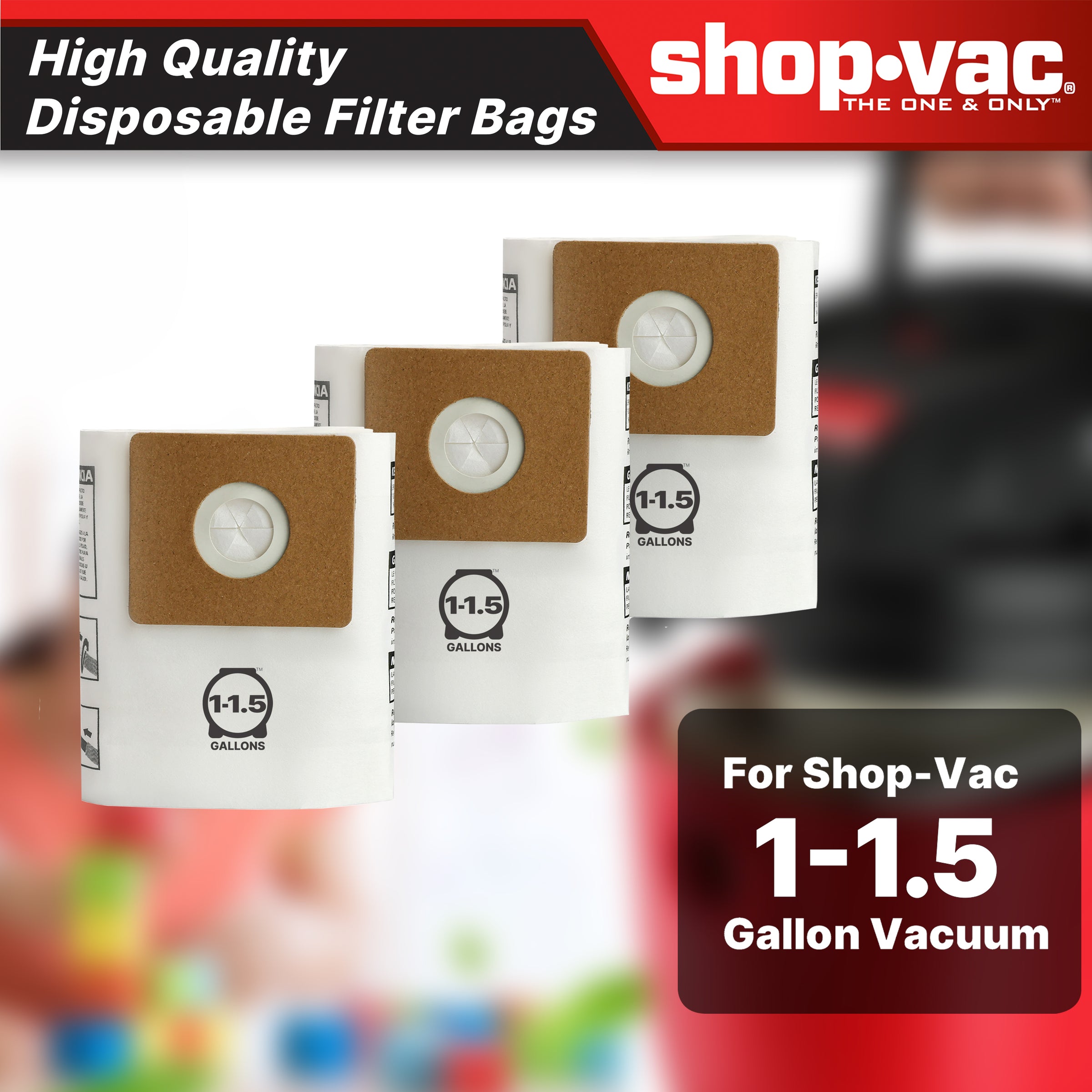 Shop Vac Filter Bag