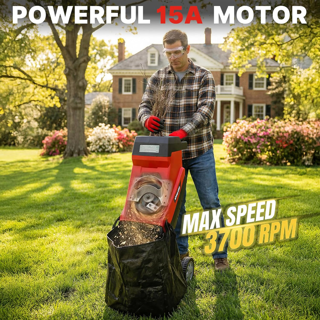 Shop-Vac® Electric Wood Chipper | Shop-Vac Store