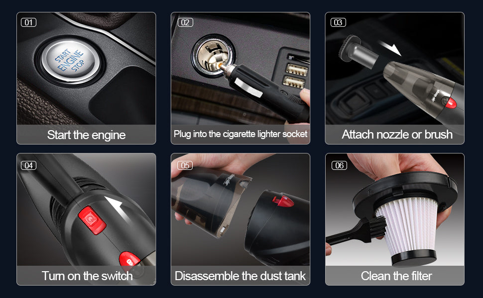 Shop-Vac DC 12V Handheld Car Vacuum Cleaner