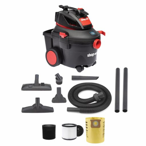 Shop-Vac 4-Gallons 5.5-HP Corded Wet/Dry Shop Vacuum with Accessories  Included in the Shop Vacuums department at