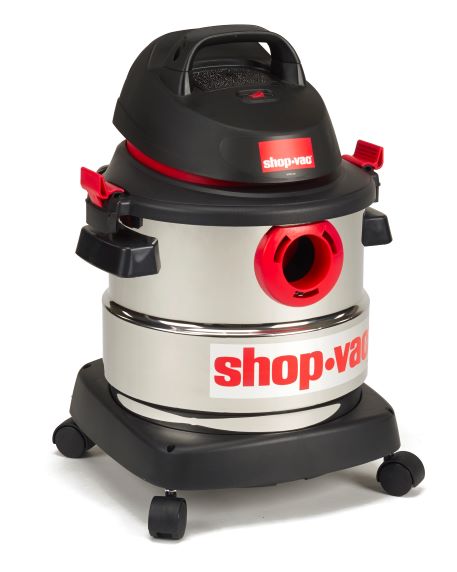 Shop-Vac® 5 Gallon 4.5 Peak HP Stainless Steel Wet/Dry Vacuum