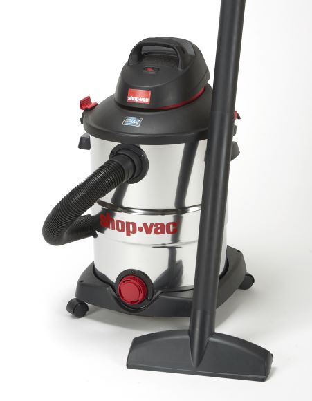 Shop-Vac 12 Gallon 5.5 Peak HP SVX2 Stainless Steel Wet/Dry Vacuum