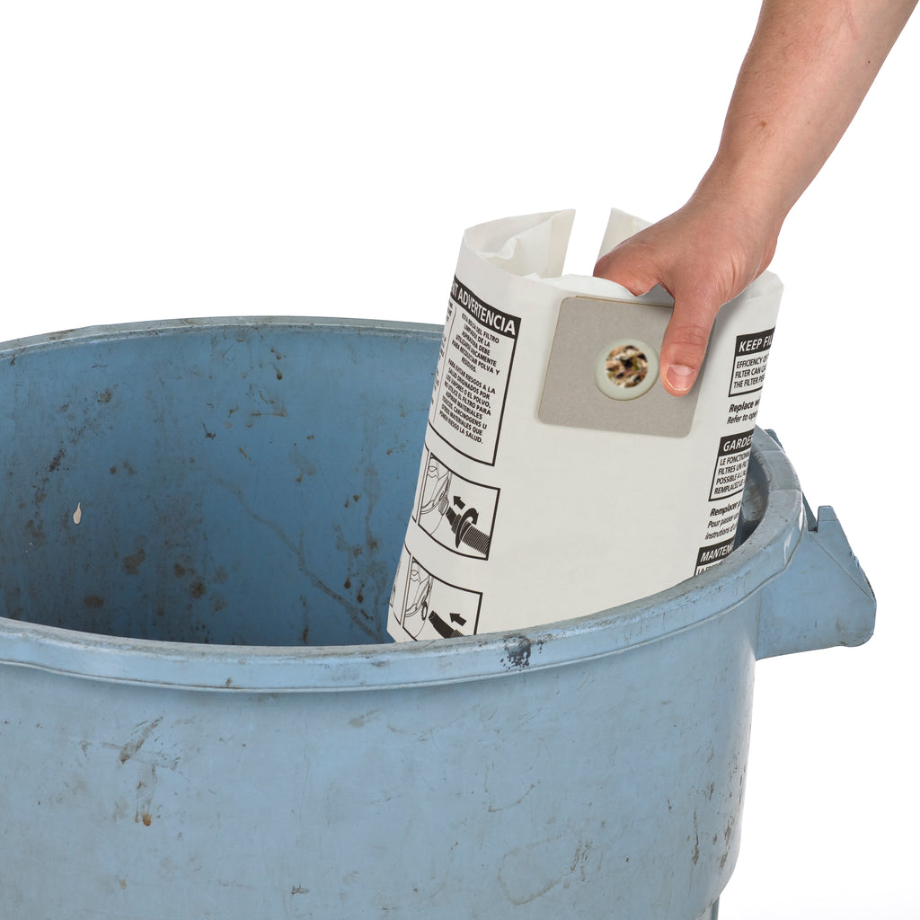 Type C - Shop-Vac® 3 Gallon* Disposable Filter Bags (3 Pack)